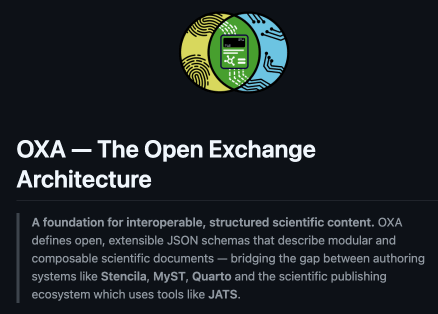 OXA - The Open Exchange Architecture